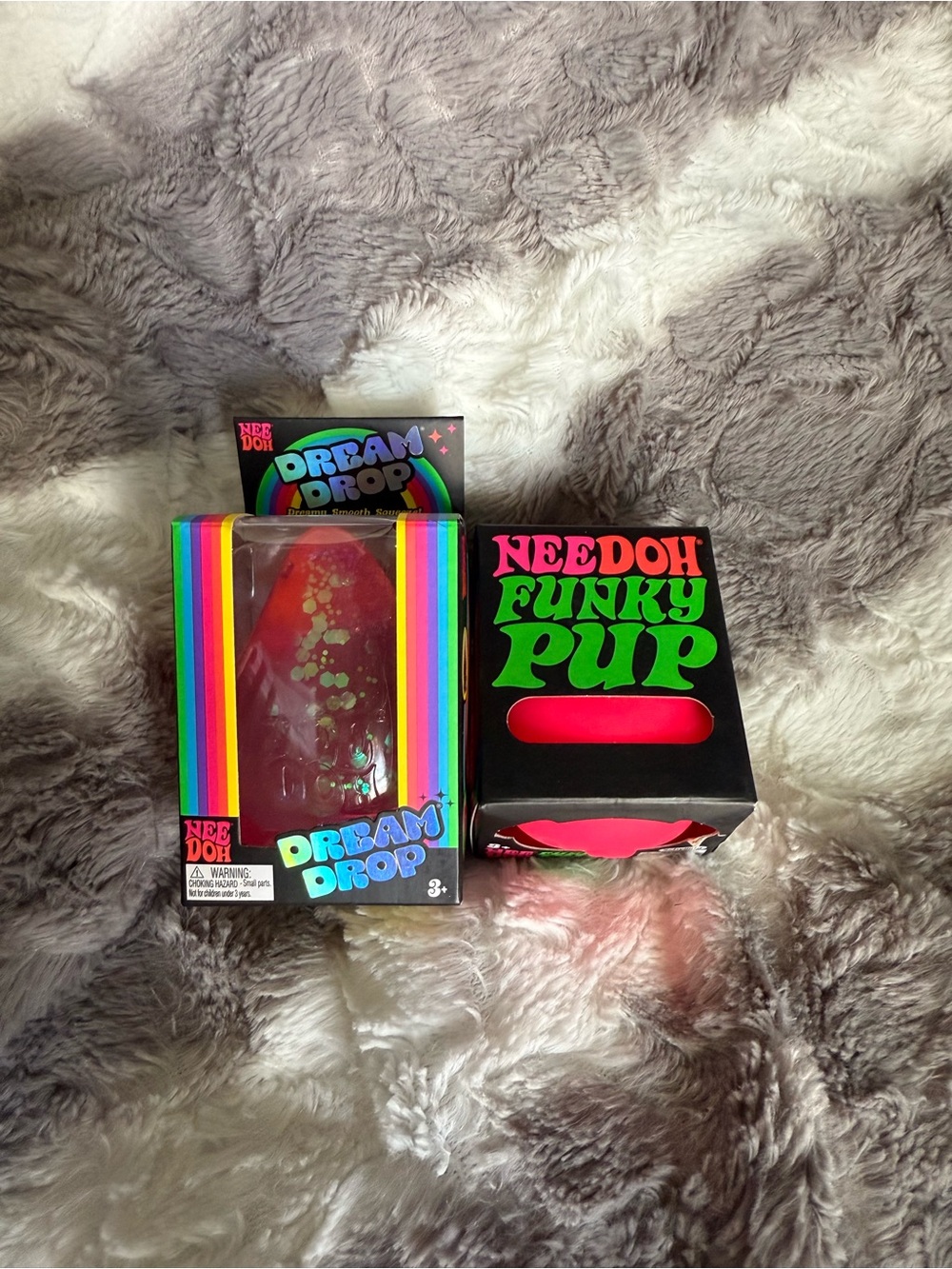 Needoh Dream Drop & Funky Pup bundle - pink